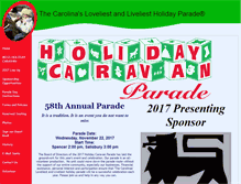 Tablet Screenshot of holidaycaravanparade.com